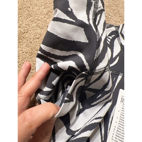 Lululemon Women's size 0 Swift Speed HR Tight 28” Jacquard color：EWJW NWT - Picture 2 of 13